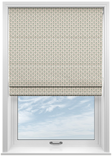 Adelaide, Bloom Spray Rosies Pink - Twist&Fit Roman Blind